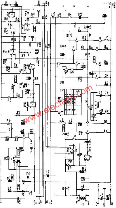仿制AURA-VA50功放電路圖  www.solar-ruike.com.cn