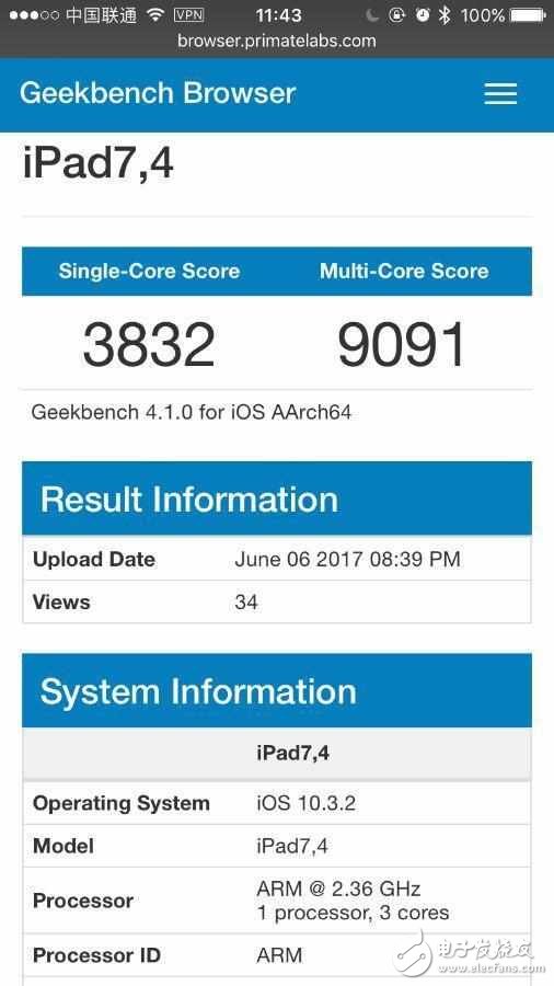 吊打iPhone 7!蘋果A10X性能暴力